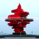 Contemporary Outdoor Decorations Stainless Steel Kinetic Sculpture for Garden thumbnail-4