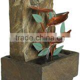 Blue Bird of Paradise Tabletop Water Fountain thumbnail-3