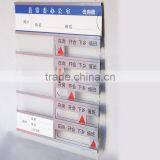 Custom Acrylic Wall Sign Holder Silk Screen thumbnail-1