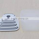 Different Size Square Shape FDA Plastic Food Storage Container thumbnail-5