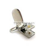 1 Inch Fashion High Quality Metal Suspender Clip With Plastic Teeth Inside for Garment thumbnail-1