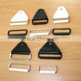 Black White Color Plastic NYLON Chafe With Metal Rectangle Ring and Roller thumbnail-4