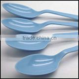 BABY BLUE Plastic SPOONS Cutlery Wedding Birthday Party PS reusable spoons,custom plastic spoons manfuacturer