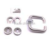 ANSI UL Fire Rated Hotel Stainless Steel Mortise Privacy Passage Door Handle Lock thumbnail-2