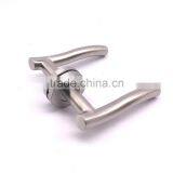 Solid Hollow Satin Stainless Steel T Handle Mortise Lever Hotel Room Door Lock Without Cylinder Lock Body thumbnail-2