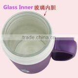 400ML Double Wall Glass Office Tea Mug thumbnail-4