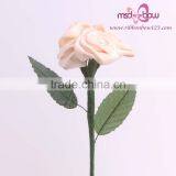 White Satin Ribbon Bridesmaid Bouquets thumbnail-5