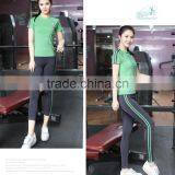 Wholesale Clothing Apparel OEM Spandex+nylon Sports Wears Sets for Women 2016 thumbnail-5