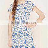Dress for Girl 12 Years 2016 Custom Printed Knit Dress HSD3751 thumbnail-1