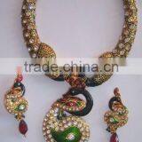 PEACOCK Necklace Set thumbnail-1