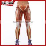 Sports Apparel With Hidden Pocket 2017 Women Yoga Leggings Wholesale Sexy Girls Sports Digital Printing Leggings thumbnail-3