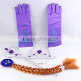 Tiaras and Crowns Set With Glove and Wig thumbnail-3