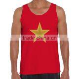Custom OEM Cheap Price Wholesale Cotton Fitness Mens Tank Top thumbnail-4