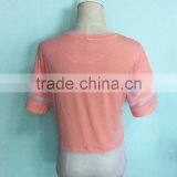 Hollow Out Girl Tshirt With Picture Pattern thumbnail-3