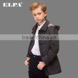 Boys High Quality Colorful Handsome Wool Coat thumbnail-4