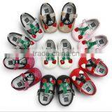 Cherry Design PU Baby Shoes, Cherry Baby Girl Shoes thumbnail-2