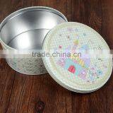 REDHILL Shallow Round Tin Cans Small Round Metal Container Tin thumbnail-1
