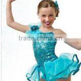 High Quality White Color Lady's Ballet Dress for Sale-sequin Teen Short Sexy Hot Dress thumbnail-1