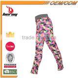 Colorful Polyester Spandex Sexy Tight Girls Wearing Yoga Pants With Custom Available thumbnail-2