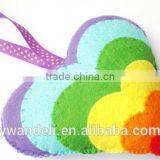 Handmade Rainbow Heart & Shades Hanging Heart for Wedding Gift Celebration Wedding Festival thumbnail-1