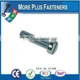 Made in Taiwan Brass Stainless Steel Carbon Steel Slotted Cheese Head Machine Screw thumbnail-6