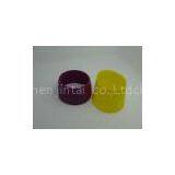 Yellow Eco-Friendly Slip Silicone Dinnerware / Silicone Cup Sleeve
