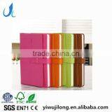 Wholesale A6 PU Cover Custom Printing Logo Office Business Notebook thumbnail-1