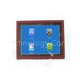 Unique 15 Inch Video High Resolution Digital Picture Frame With Wood Frame