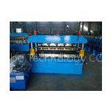 5.5KW Galvanized Steel Sheet Double Layer Roll Forming Machine for Corrugated Roof