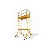 Professional Hot-dipped Galvanized Construction Scaffold / Wheeled Scaffolding