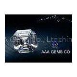 7 MM Supper White Diamond Moissanite , Asscher Cut Moissanite thumbnail-1