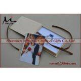 Linen USB Photo Stroage Gift Box With Elastic thumbnail-3