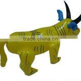 Cheap Price PVC Inflatable Animal Toy Cattle Shaped,Walking Toys for Baby