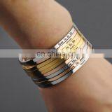 Couple Bracelet Creative Inspired Stainless Steel Jewelry thumbnail-1