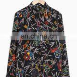 England Straight Fit Classic Print Shirt Silk Women Shirt thumbnail-4