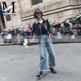 New Products 2017 Fashion Real Sheep Leather Coat Leather Jacket Low Prices