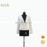 Women Latest Fashion Leather Jacquard Jacket thumbnail-1