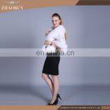 100% Real White Mink Fur Shawl Petty Mink Fur Cape With Fox Fur Collar thumbnail-6