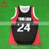 2017 Healong Sportswear Customized Team Wholesale Best Sublimation Basketball Jersey Custom Logo Design Latest Basketball Jerse thumbnail-1