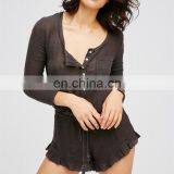 Jumpsuit Rompers Clubwear Adult One Piece Jumpsuit Cut Out Jumpsuit thumbnail-2