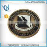 Promotional US Cheap Personalized Souvenir 2d Custom Engraved Marnine Corps Air Force Navy Military Army Challenge Coin thumbnail-5