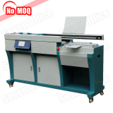 3 Years Warranty Automatic Bookbinding Machine Manufacturer Glue Binding Machine With Side Glue Function thumbnail-3