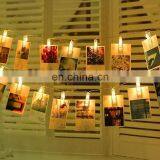 IP65 Photo Clip String Lights Battery Powered Led Fairy Light Party Bedroom DIY Clothespin Shapes thumbnail-2