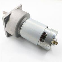 KG-60B775 12v 24v High Torque Low Speed 1 nm 400 Rpm OD 60mm dc Gear Motor With Screw Shaft for Grass Cutter thumbnail-5