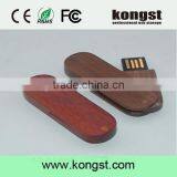 Eco Friendly Wooden Swivel USB Flash Drives, 8GB Personalised Wooden USB Sticks, Custom USB 2.0 USB Flash Drives thumbnail-3