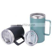 Eco-friendly Camping 18oz Coffee Beer Mug With Custom Lid thumbnail-4