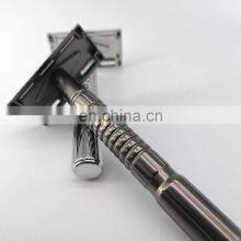Classical Mens Shaving Metal Stainless Steel Single Blade Safety Razor thumbnail-4
