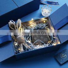 Luxury Design Packaging Mens Perfume Double Opening Gift Box Set Packaging With Ribbon Custom Logo Mystery Box thumbnail-2