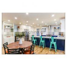 Простые дизайны шкафов. Белый ламинированный кухонный гарнитур. Полный комплект кухонных шкафов для квартиры thumbnail-4