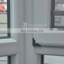 Double Pane Storm Aluminium Security Mute Huge Aluminum Casement Window For America thumbnail-5